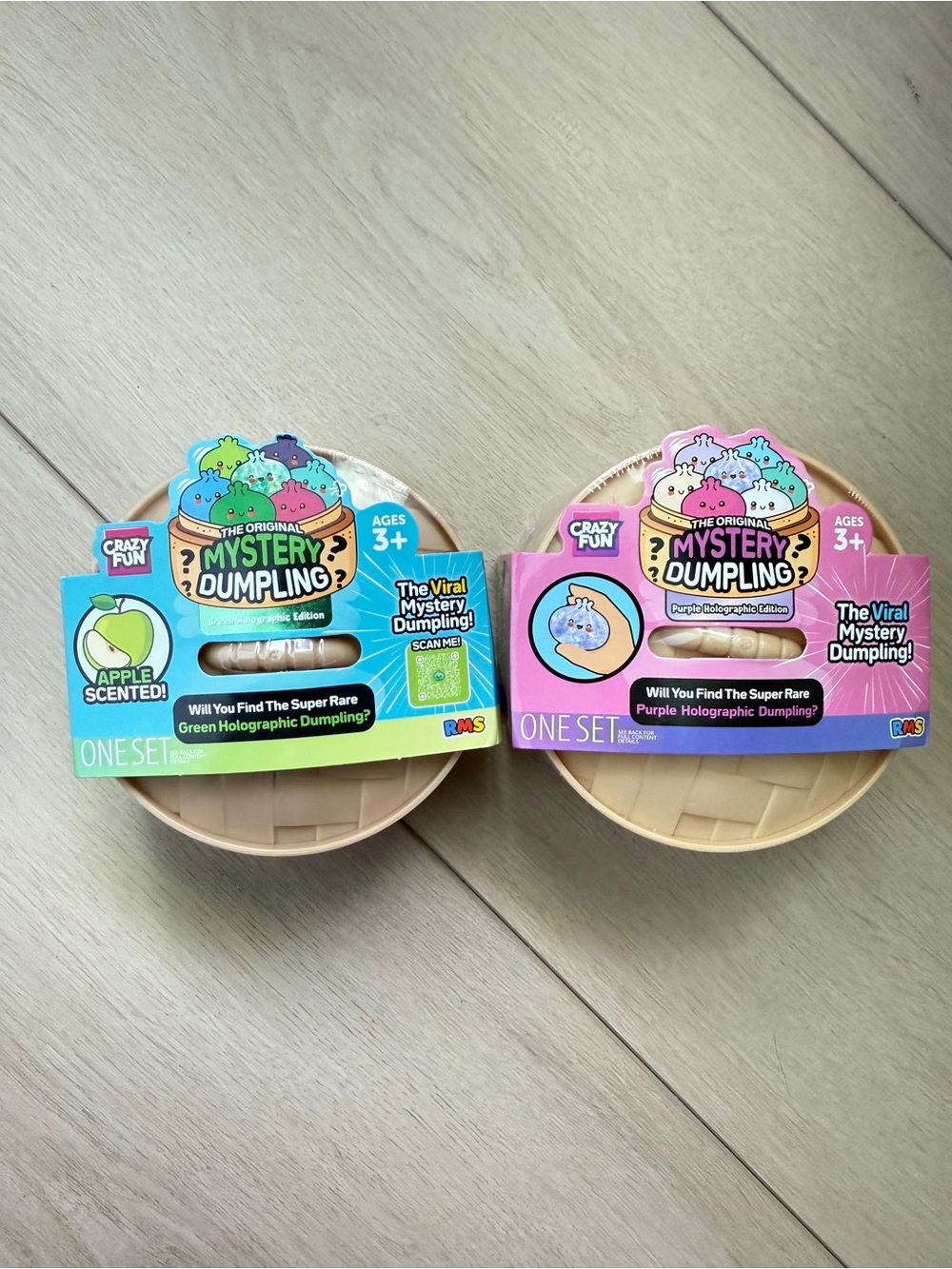 Crazy Fun RMS Mystery Dumpling  - Apple Scented + Purple (2 Dumplings)